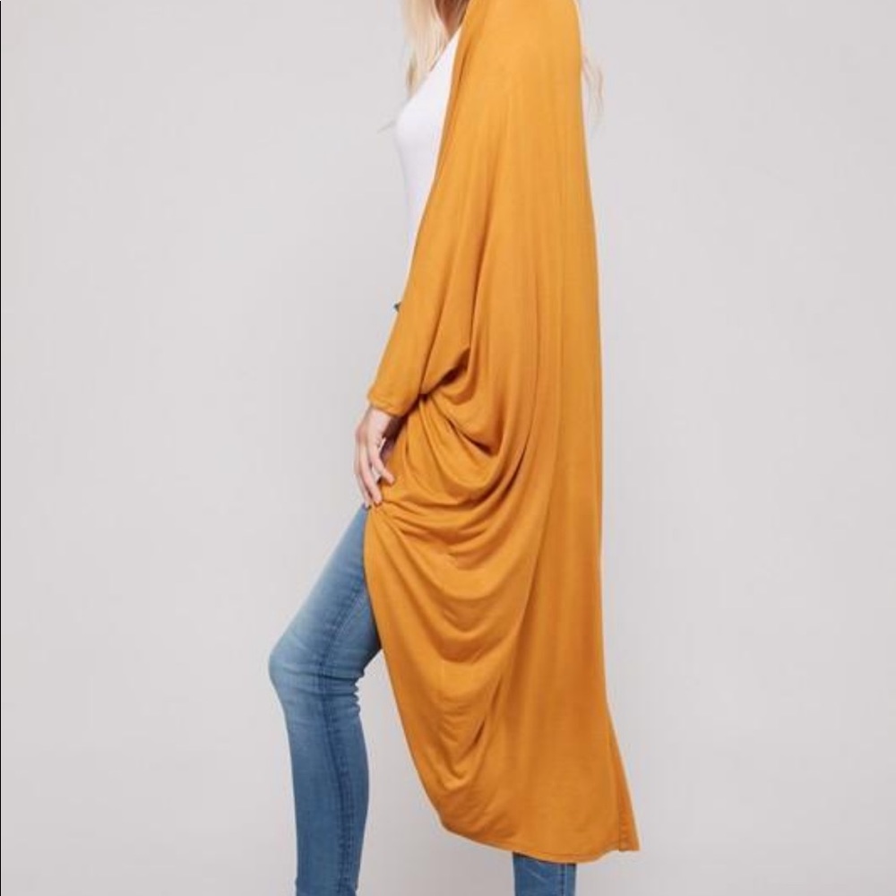 Mustard Cardigan - Picture 2 of 3